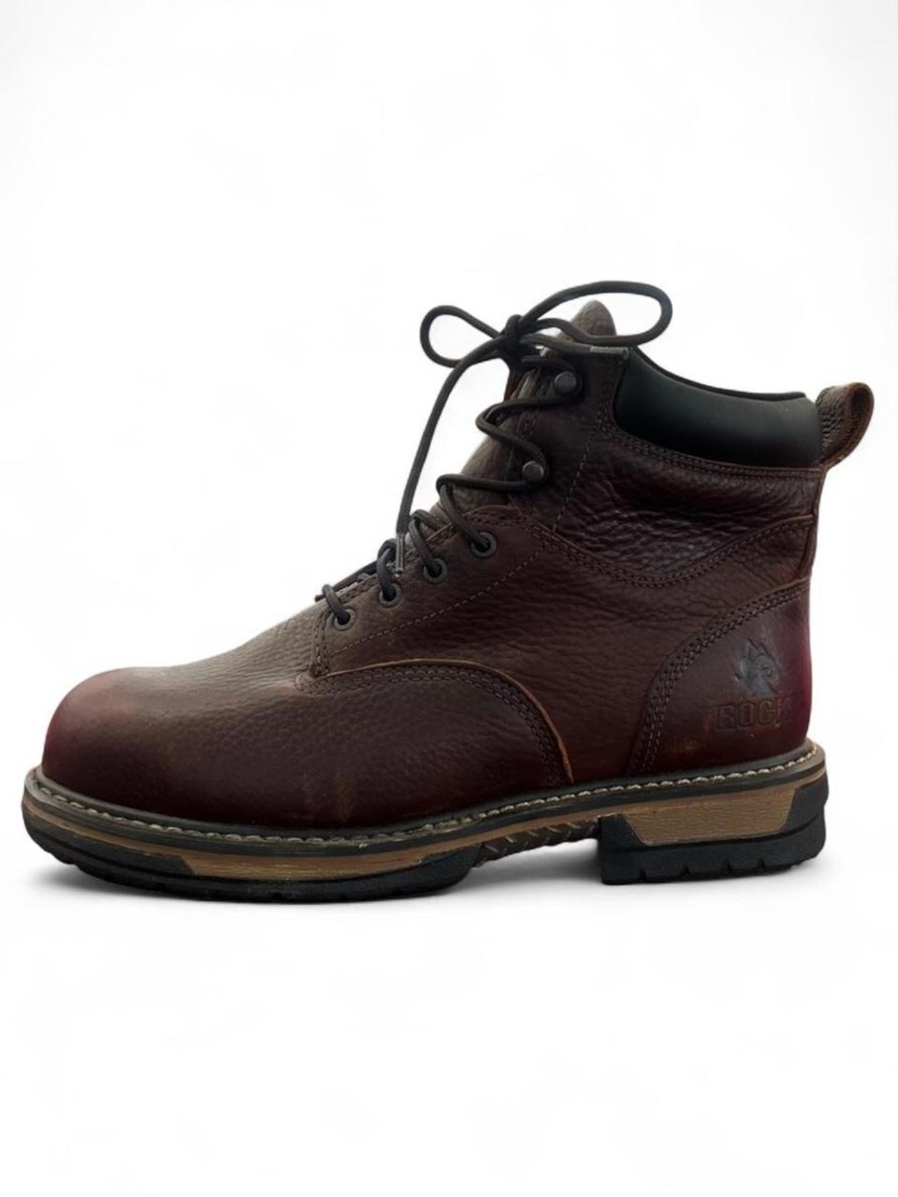 Mens Rocky Waterproof Steel Toe Work Boots size 13 Wide